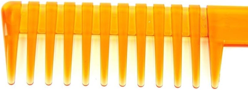 Daiso Wave Comb With Honey Oil, Orange - Image 2